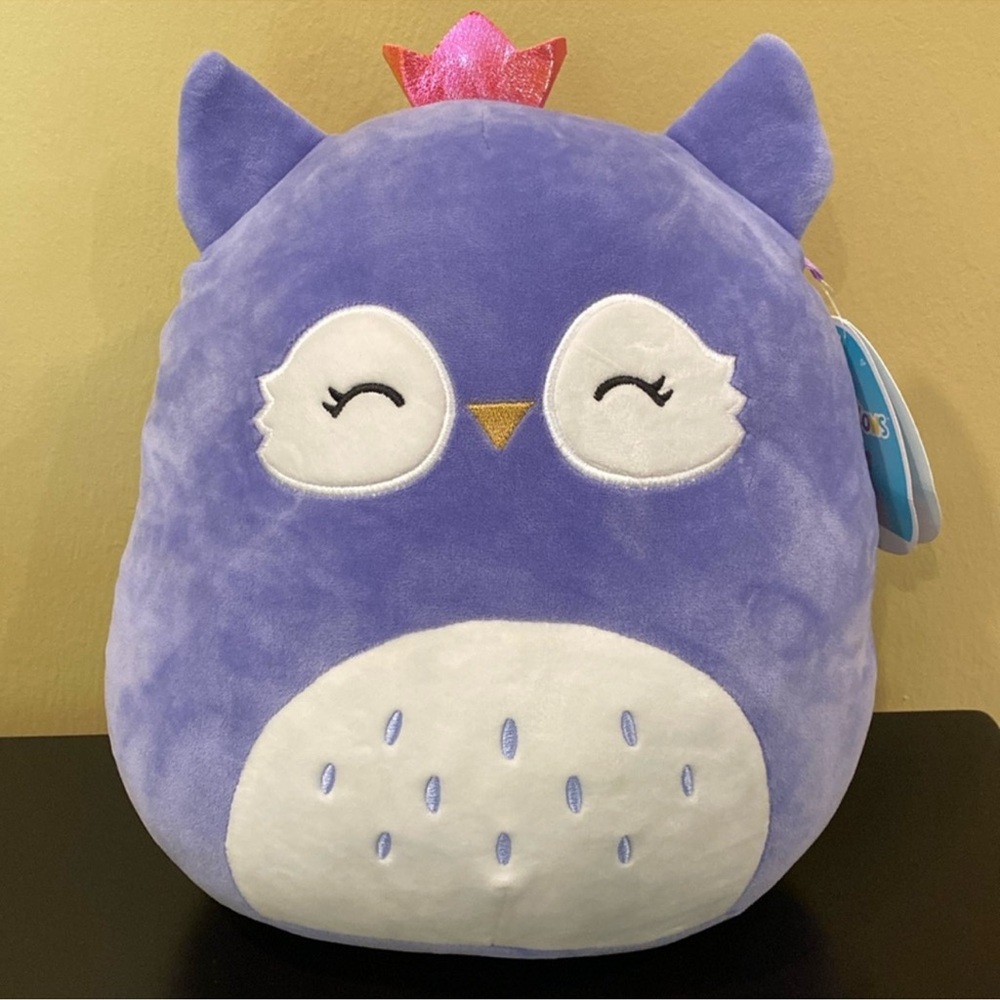 Squishmallows Fania the Purple Owl 12”Plush